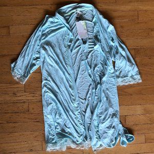 Brand New Max Studio Women's Delicate Belted Robe